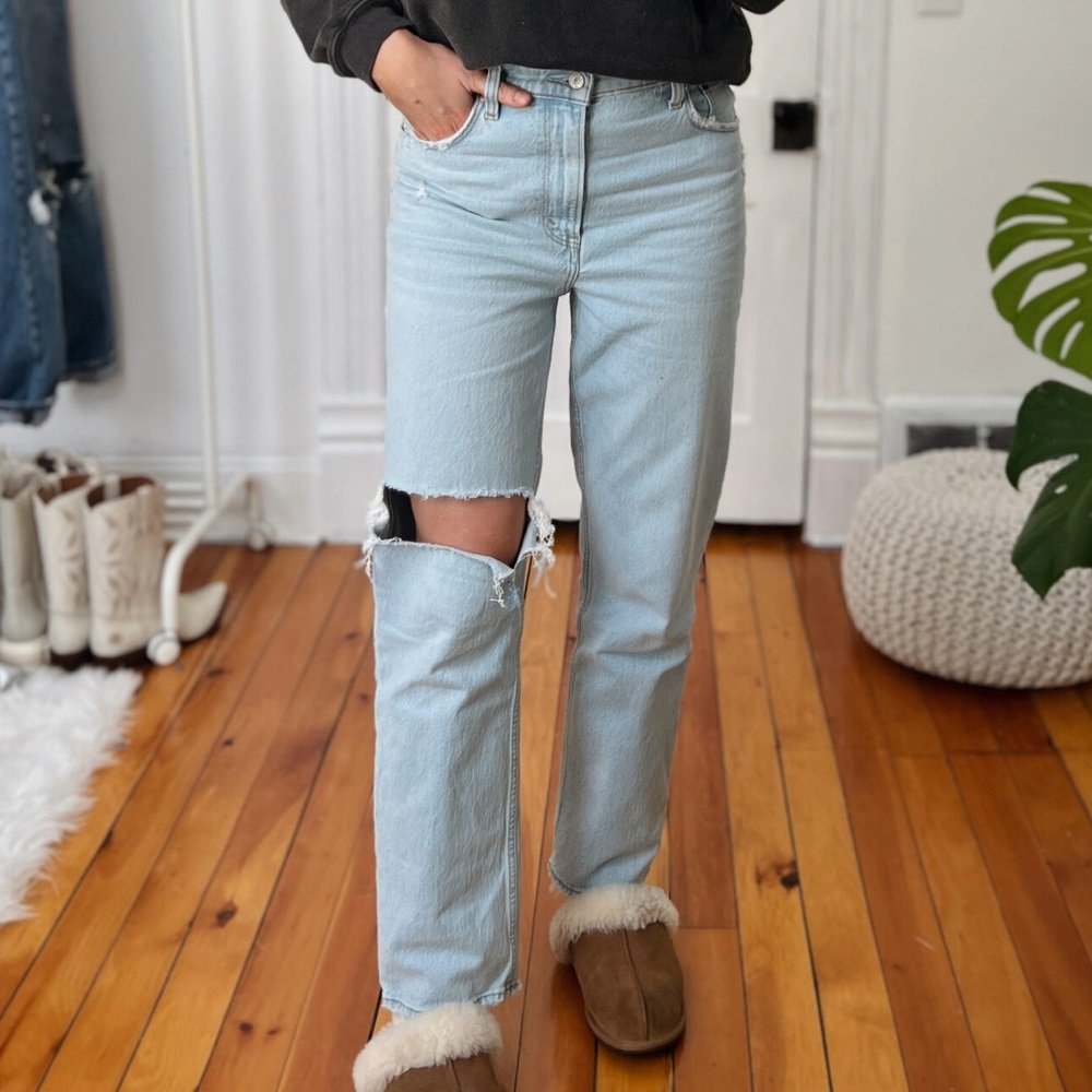 Abercrombie & Fitch 90s Straight Ultra High Rise Jeans